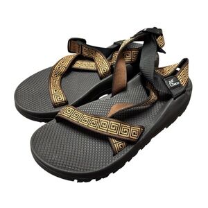 Chaco Greek Key Strappy Classic Hiking Outdoor Strappy Sandals Brown Mens 11